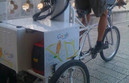 Kamerom na triciklu snimali su ulice Dubrovnika za Google