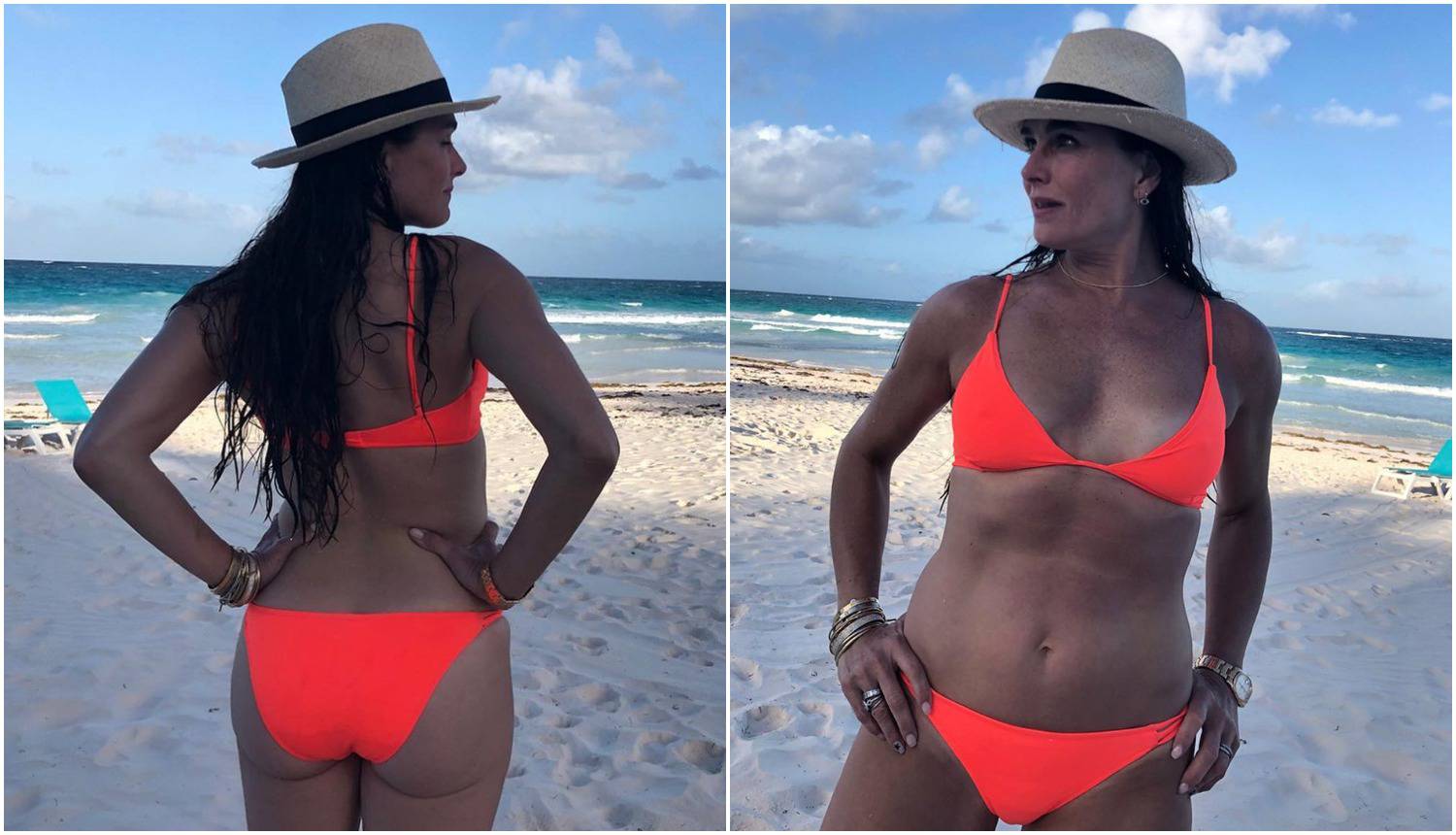 Brooke pozira u bikiniju: 'Žene iznad 50 godina nisu za baciti'