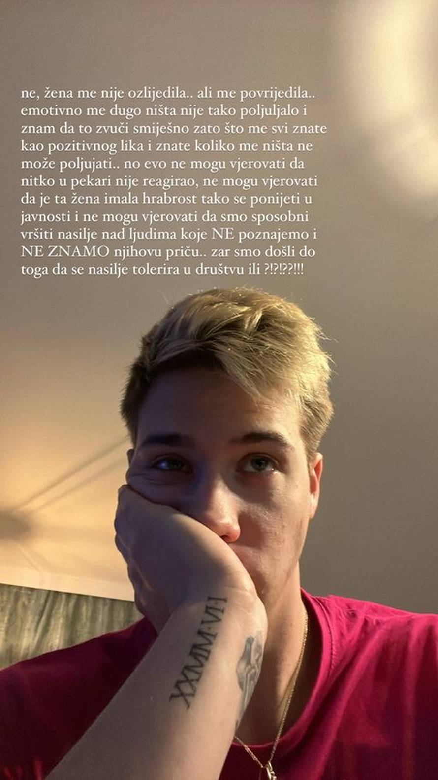 Marco Cuccurin tvrdi: 'Napala me žena u pekari, a nitko nije reagirao. Nasilje se tolerira ili?'