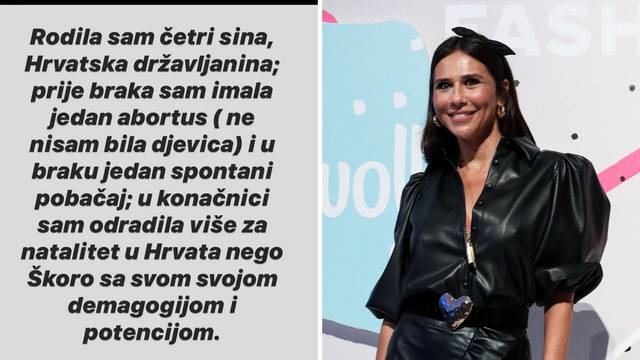 Borna Kotromanić poslala je poruku Škori oko pobačaja...