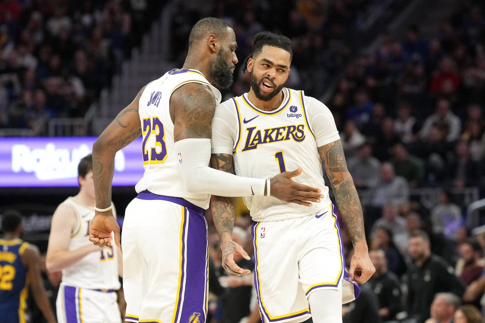 NBA: Los Angeles Lakers at Golden State Warriors