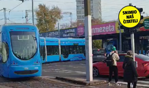 VIDEO Kaos u Zagrebu: 'Već 40 minuta tramvaji nisu mrdnuli'