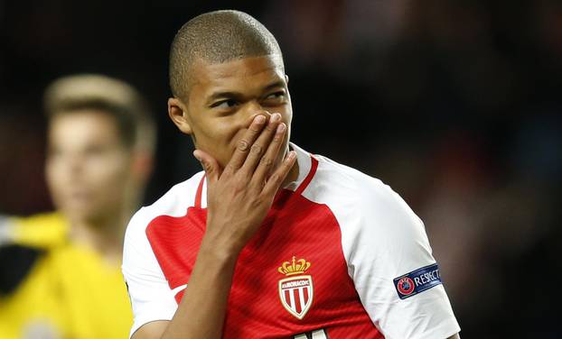 Monaco's Kylian Mbappe-Lottin