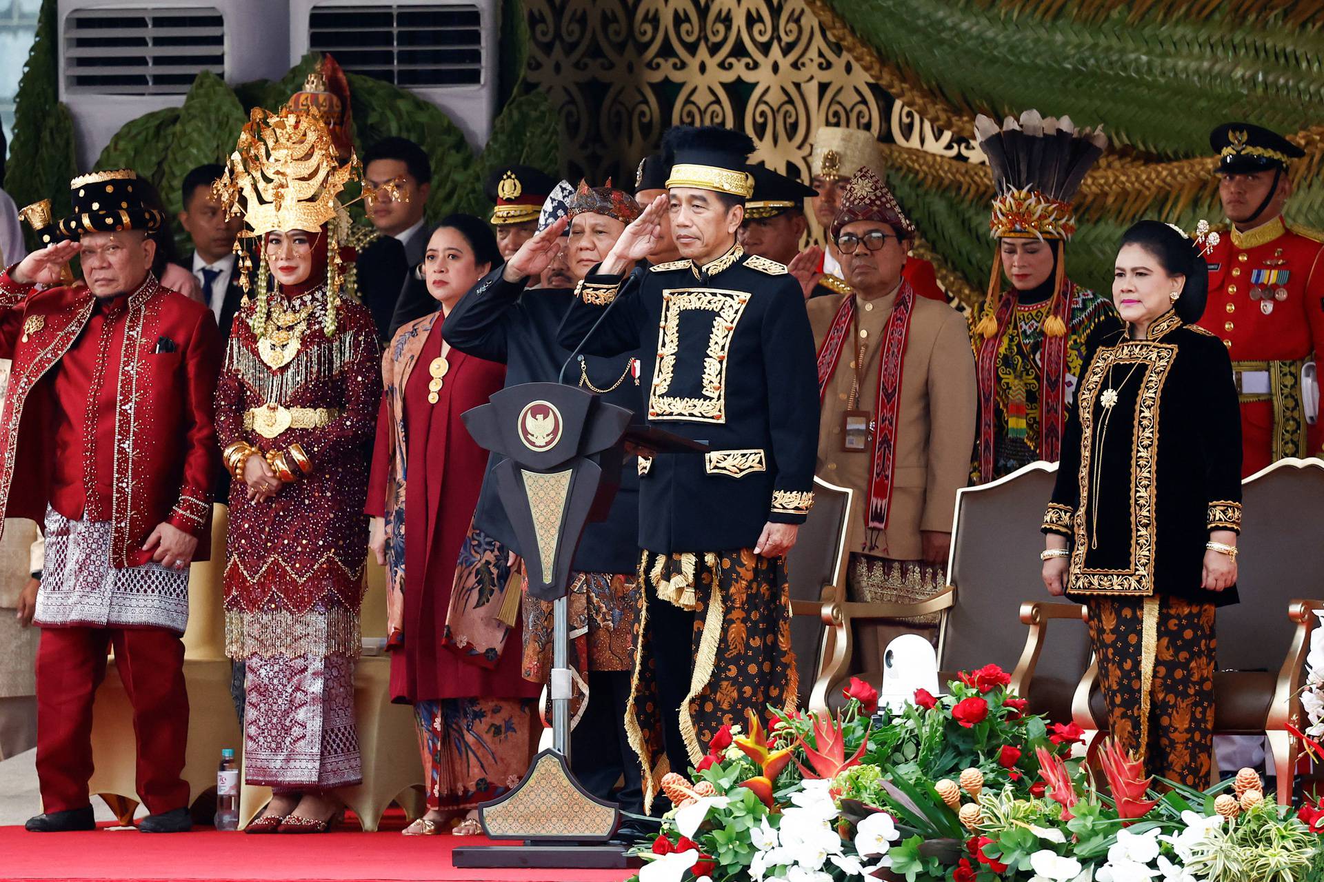 Indonesia's 79th Independence Day celebration in new capital Nusantara