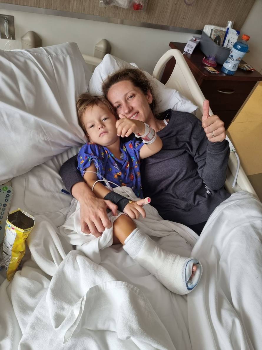 Hrabri Šimun (8) u Modrićevom dresu čeka još jednu operaciju