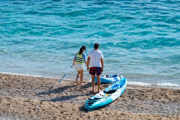 Oni hrabriji u Dubrovniku ušli su i u more