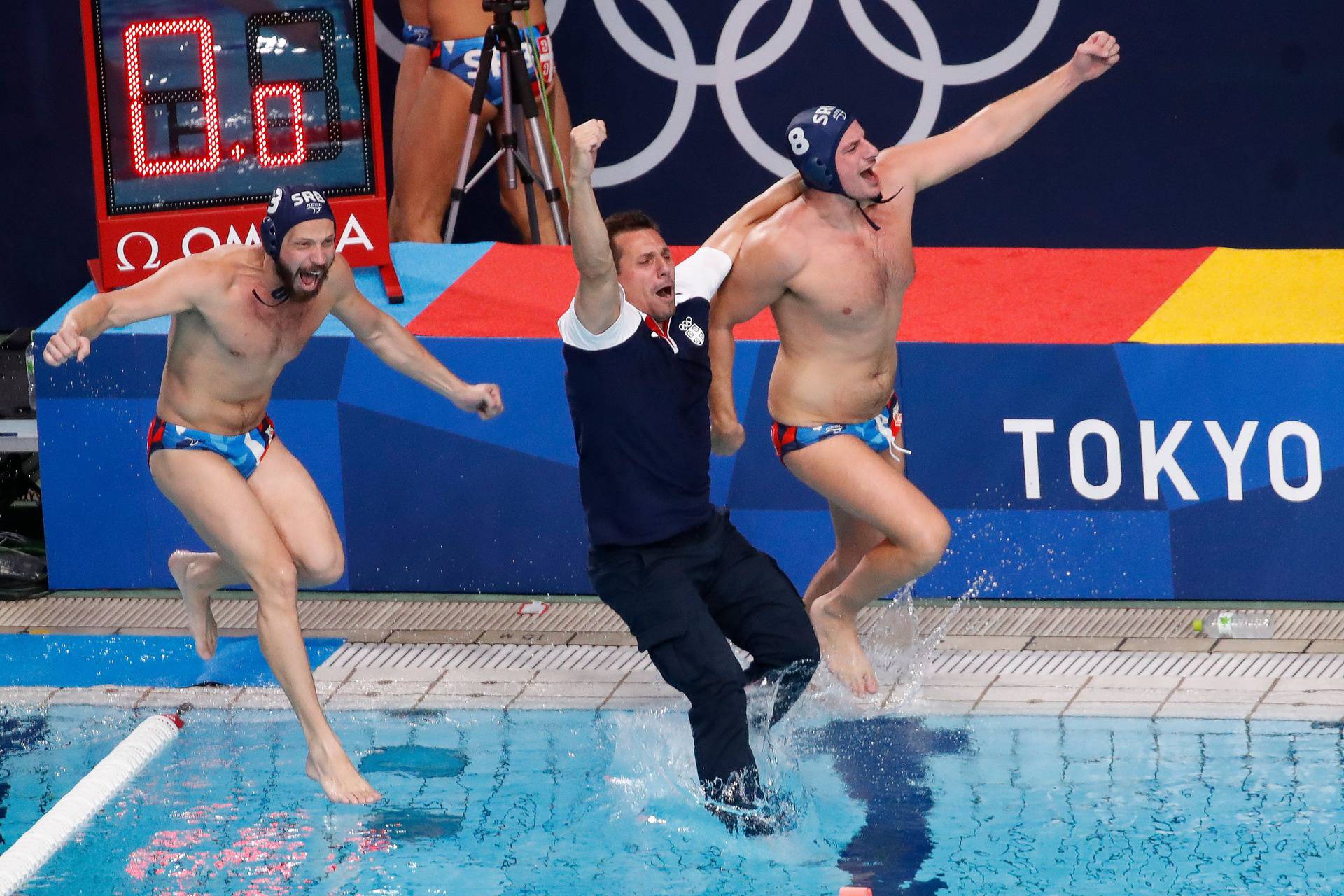 Water Polo - Men - Gold medal match - Greece v Serbia