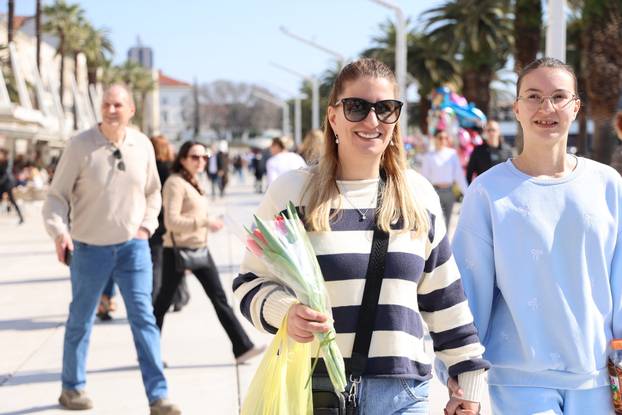 Split: Jubilarni 10. Marš za prava žena, u organizaciji udruge za ženska prava "Domine" i inicijative "Žene Splita"