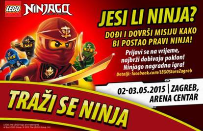 Jesi li Ninja? Dođi i dovrši misiju kako bi postao Ninja!