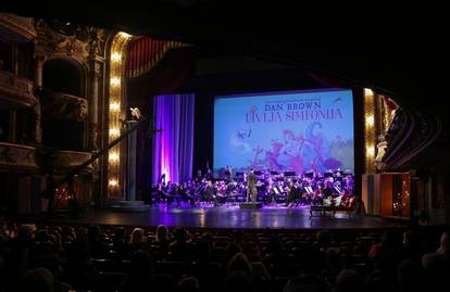 Koncert Zagrebačke filharmonije i Dan Browna "Divlja simfonija u HNK"