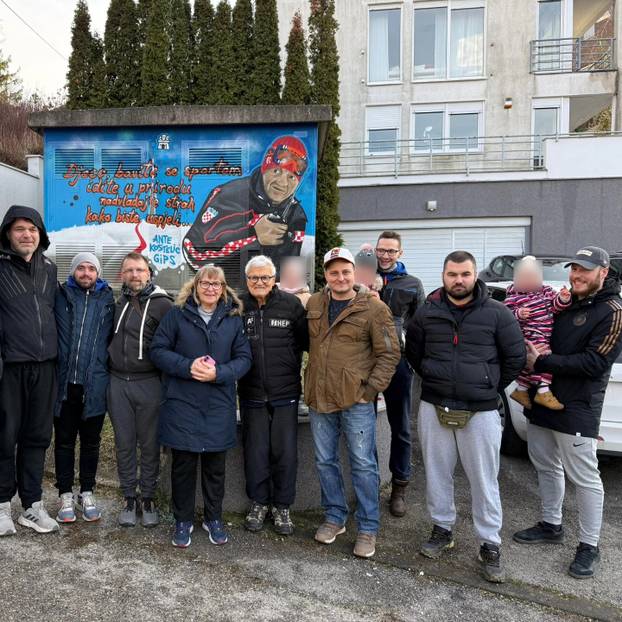 FOTO Veličanstven mural Gipsu Kosteliću osvanuo u Gračanima!