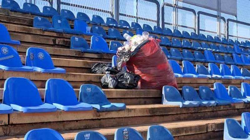FOTO Česi oduševili prizorom tribine nakon utakmice protiv Varaždina: 'Vrijedno pohvale'