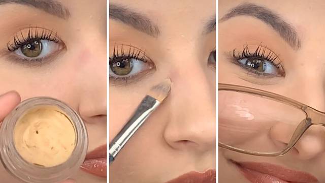 Koristan trik: Evo kako staviti šminku, a da vam se kasnije ne pojave oni tragovi od naočala