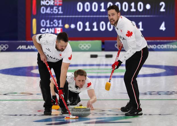 Curling - Men's Semi-final - Norway vs Canada
