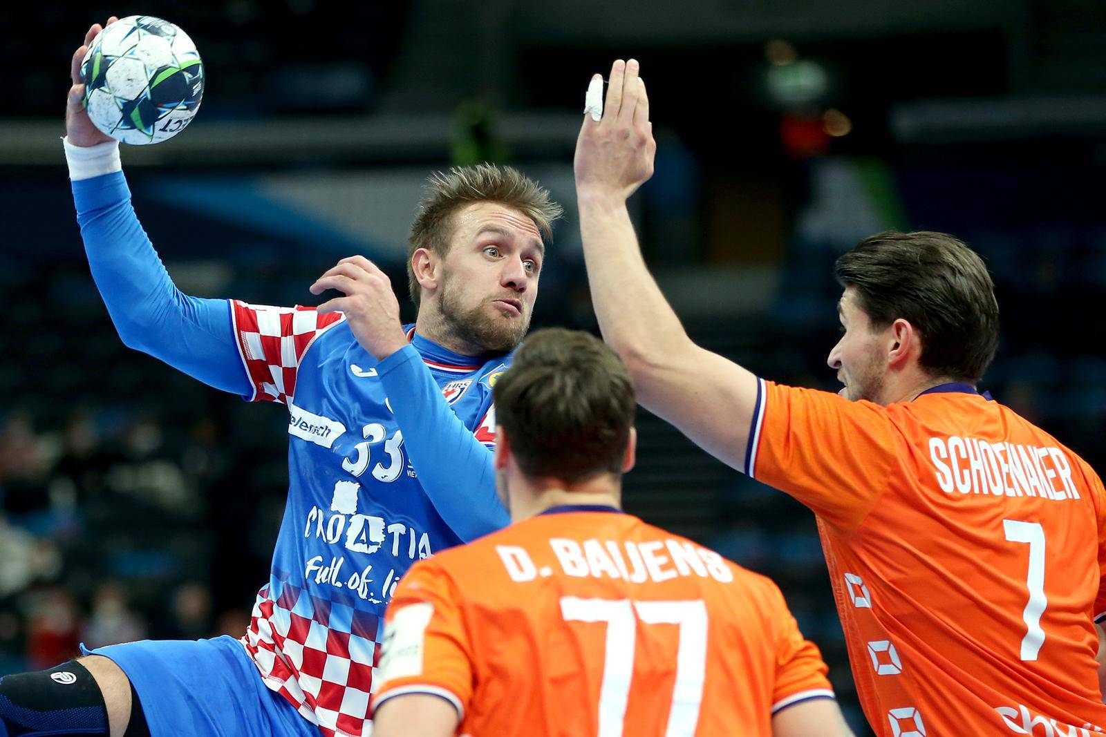 Budimpešta: EHF Europsko prvenstvo: Nizozemska - Hrvatska