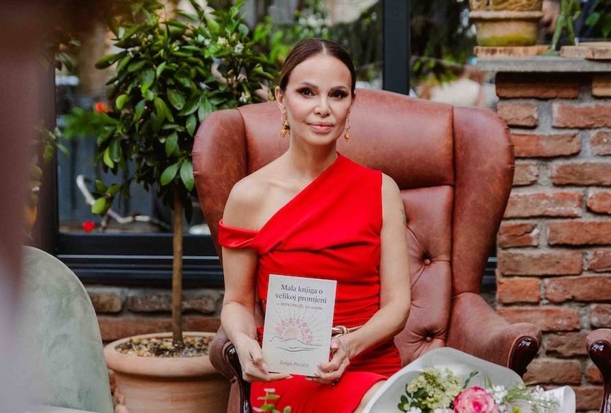 Josipa Pavičić predstavila je 'Malu knjigu o velikoj promjeni - o menopauzi bez zadrške'