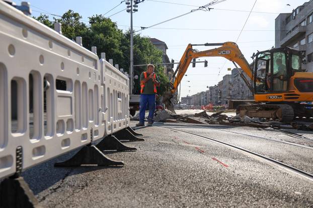 Zagreb: Zbog radova križanje Šubićeve i Zvonimirove ulice zatvara se za promet na mjesec dana