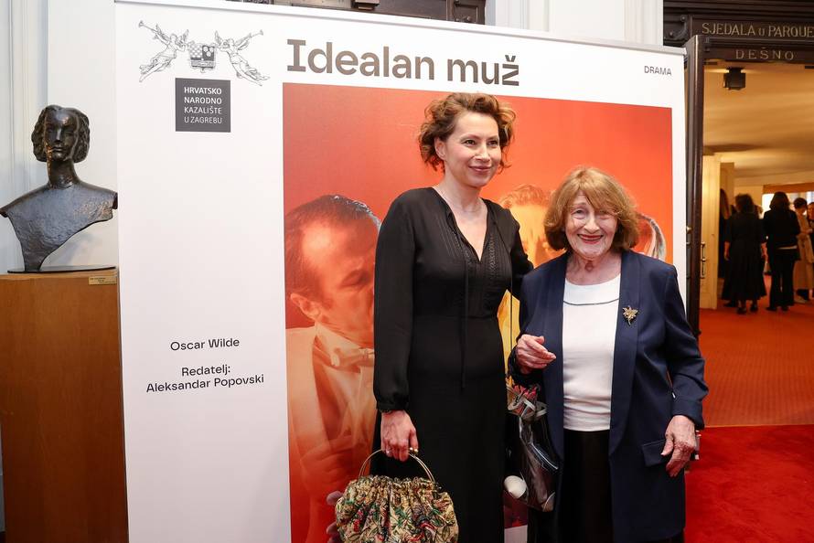 Zagreb: Poznati na premijeri predstave "Idealan muž"