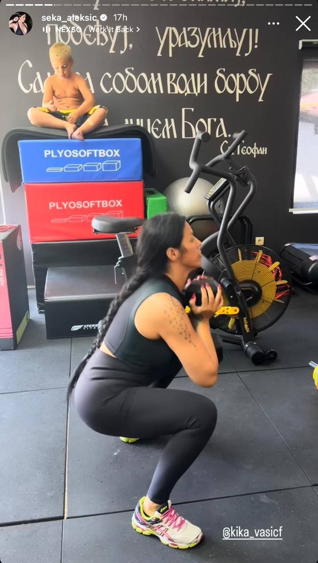 FOTO Seka Aleksić izgubila je 14 kilograma, evo kako trenira...