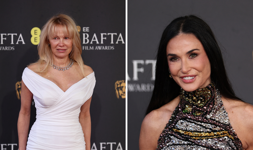 Demi Moore, Selena Gomez, Pamela Anderson: Pogledajte toalete s dodjele nagrada Bafta