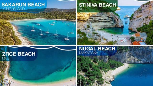 10 najboljih hrvatskih plaža  za uživanje: Stiniva, Nugal, Zrće