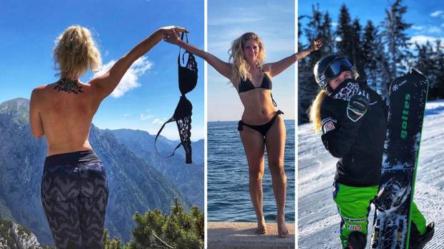 Sunce i planine? Za slovensku boardericu to znači slobodu...