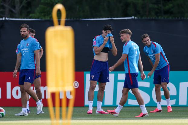 Alexandria: Trening hrvatske nogometne reprezentacije u trening kampu Biskupske gimnazije