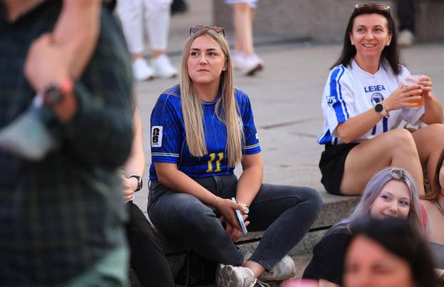 Zagreb: Praćenje utakmice između BiH i Švicarske