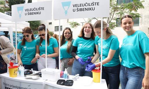 FOTO U &Scaron;ibeniku su gra&dstrok;anima besplatno mjerili &scaron;e&cacute;er u krvi