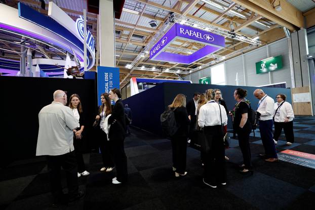55th Paris Air Show at Le Bourget Airport near Paris