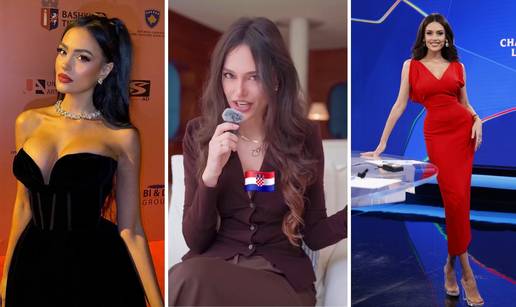 VIDEO Zanosna voditeljica Lige prvaka progovorila hrvatski pa zapjevala hit Mladena Grdovića