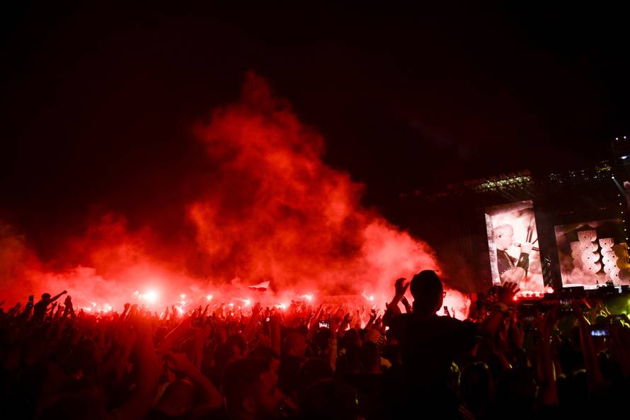 Veliki koncert Marka Perkovića Thompsona u Sinju