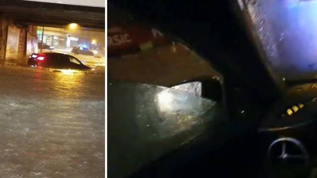 Spašavanje iz poplave: Auto je bio pun vode, nisam mogao van