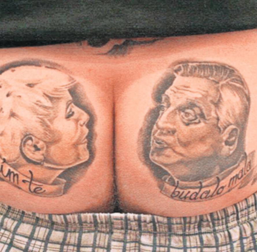 Izborna tetovaža ispod gaća: 'Ivo Sanader me jače bolio...'