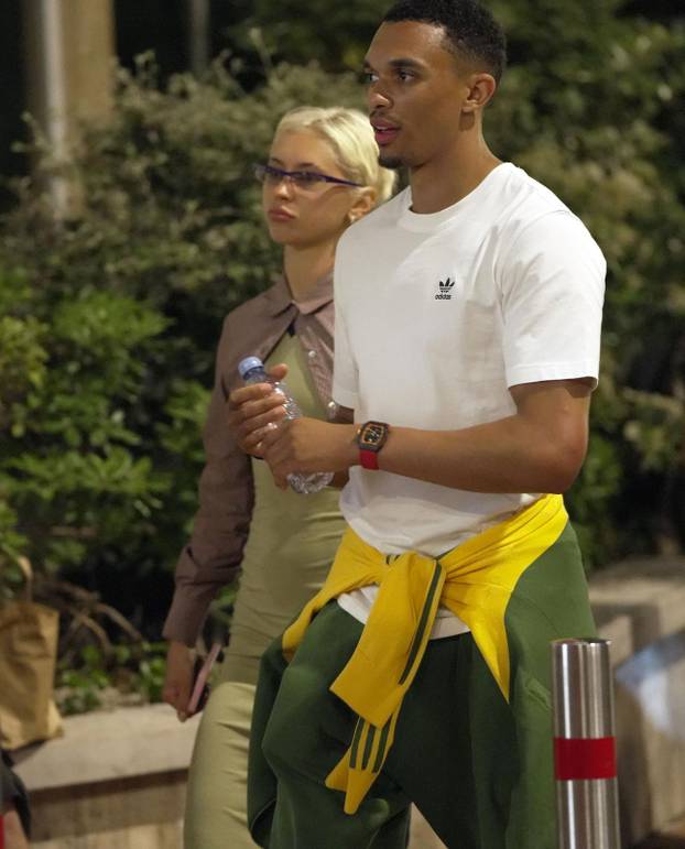 Trent Alexander Arnold and Iris Law 