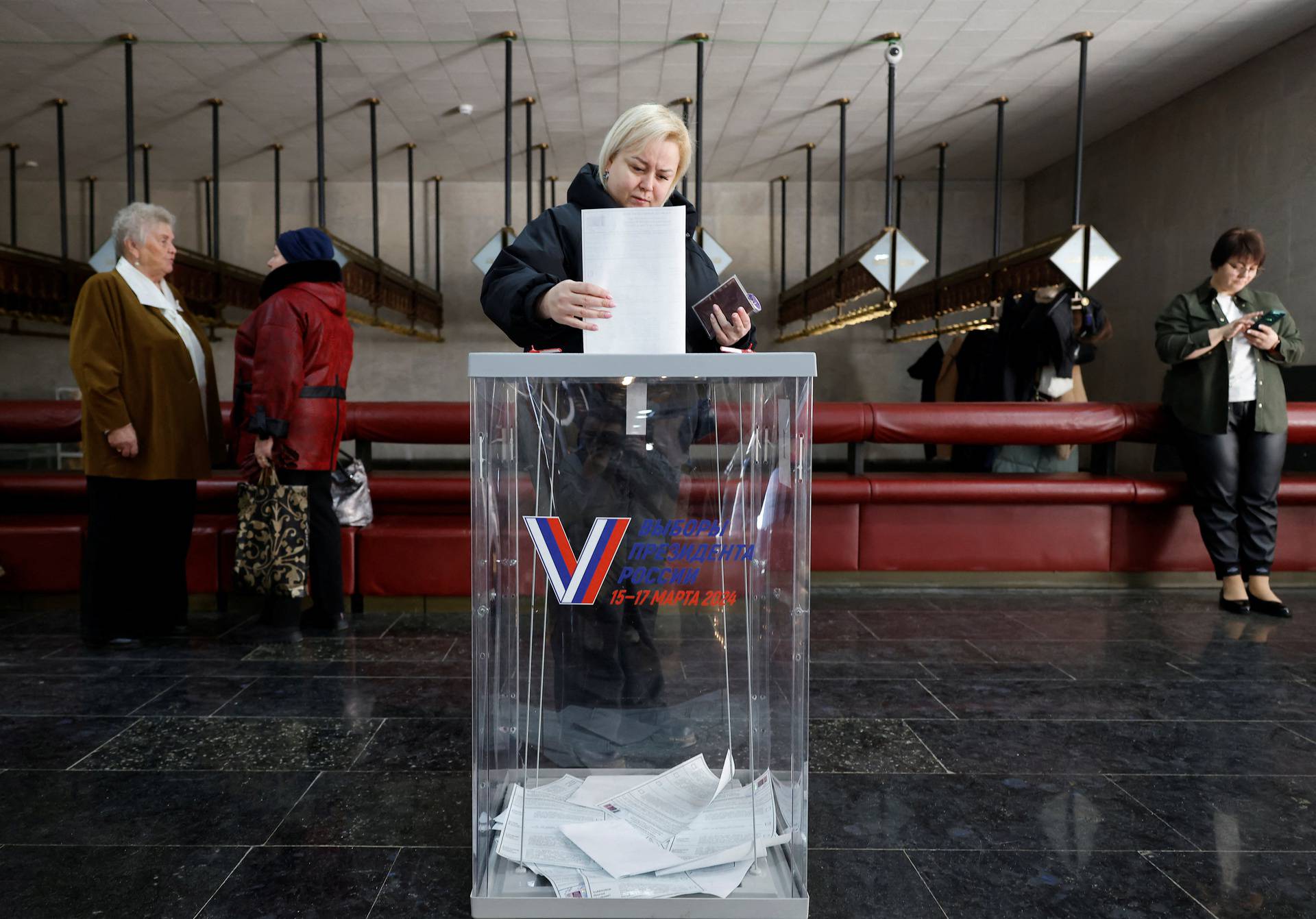Vote in Russia's presidential election in Moscow Region