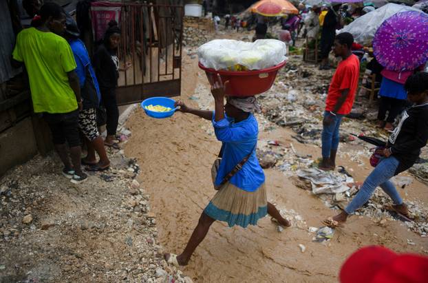 Hurricane Melissa brings heavy rains to Port-au-Prince