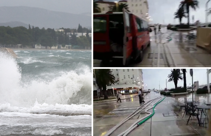 Poplava u Splitu: Dioklecijanovi podrumi su potpuno poplavljeni
