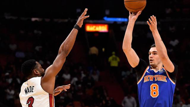 NBA: New York Knicks at Miami Heat