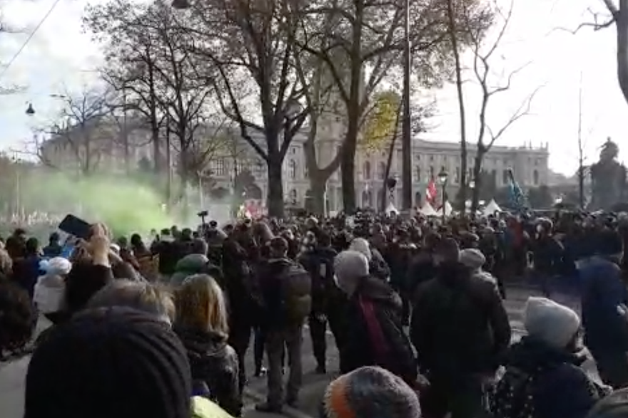 Prosvjed u Beču