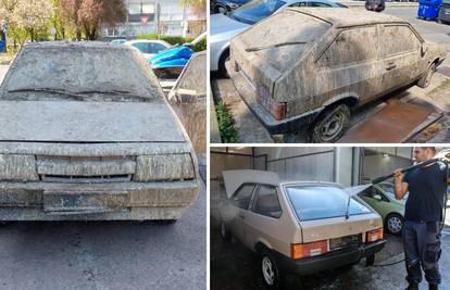 Pimp my Lada: 'Auto smo našli u garaži nakon 16 godina. Ptice su ga skoro uništile, sad blista!'