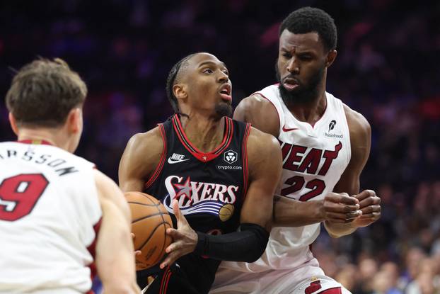 NBA: Miami Heat at Philadelphia 76ers