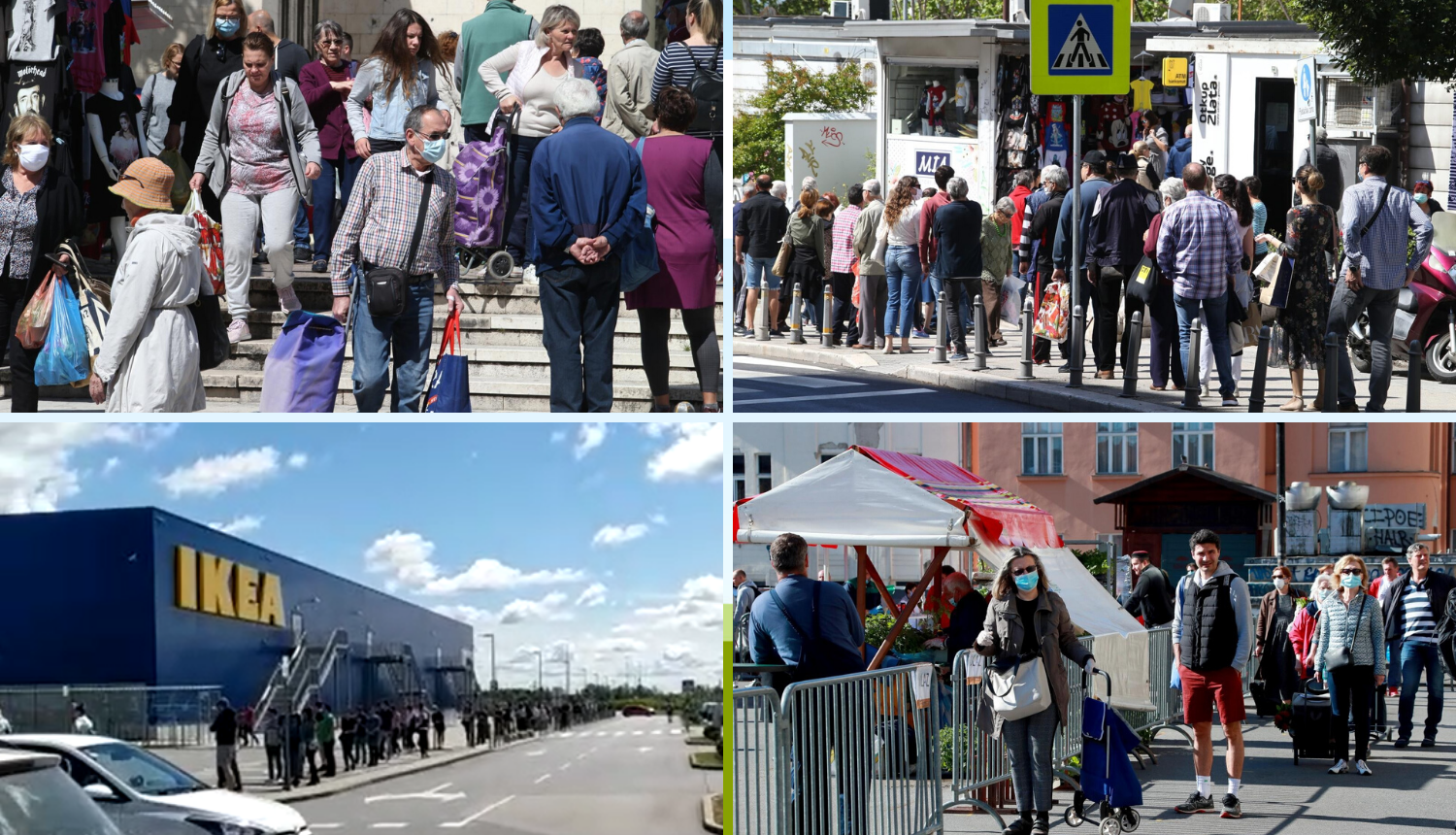 Pred neradnu nedjelju pohrlili u šoping: Svugdje su veliki redovi