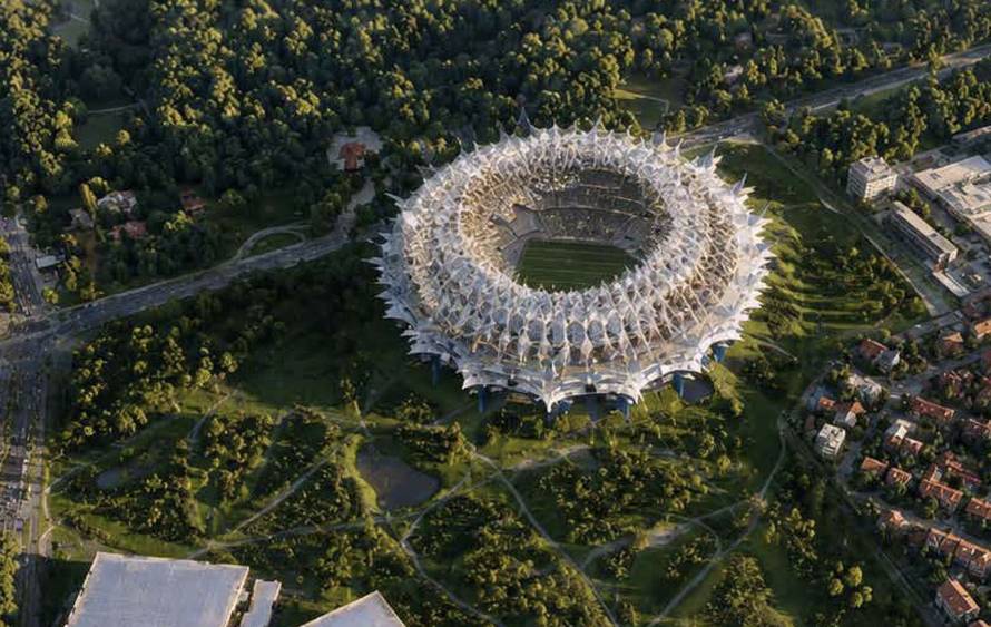 'ZVONE, ZBUDI SE' Pogledajte što Zagorci misle o stadionu i poruku s nadvožnjaka u Zaboku