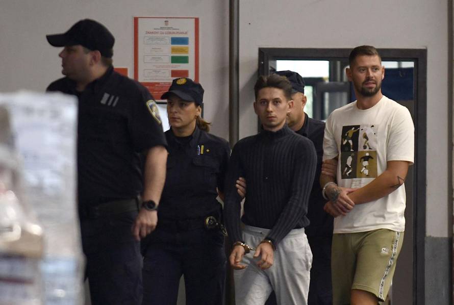 Zagreb: Privođenje uhićenih u Hrvatskim šumama