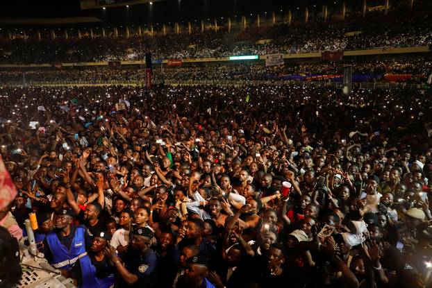 Overcrowded stadium crush kills people in Congolese capital