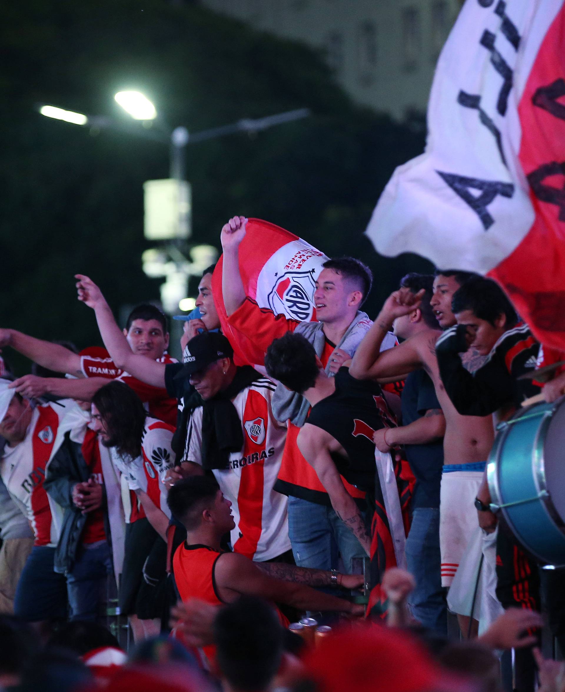 Copa Libertadores Final - River Plate fans celebrate the Copa Libertadores title