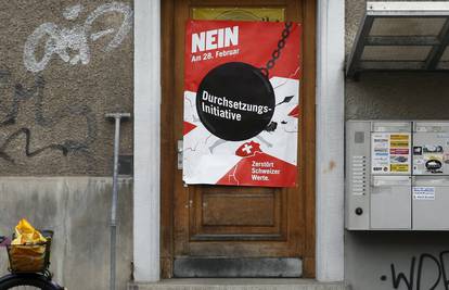 Švicarci bi deportirali strance  koji počine kazneno djelo