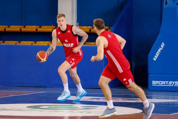 Zadar: Trening košarkaške reprezentacije u Jazinama