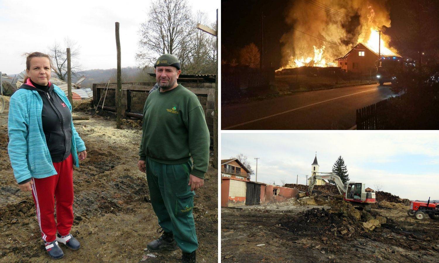 U požaru su ostali bez svega: 'Dobri ljudi su došli u pomoć, ne znam što bi i kako da nema njih'